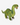 Green 17-inch Diplodocus plush
