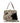 Floral Black Cat Kisslock Bag