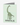 Gnatalie notecard with line drawing of the green dinosaur