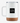 White camper mug with a cork base and a black Natural History Museum logo
