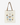 Cream tote bag with brown handles and a grid of vintage-style butterfly illustrations