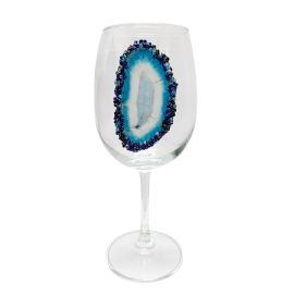 Geode Wine Glass - Assorted