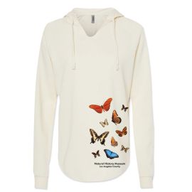 LA Natural History Museum Adult Hooded Butterfly Sweatshirt