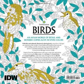 Birds: A Smithsonian Coloring Book