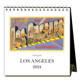 Los Angeles 2024 Desk Calendar